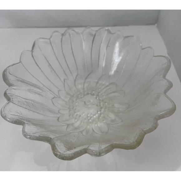 VTG-Set of 2 Lily Pons Clear by INDIANA GLASS Bowls 1960s - Picture 4 of 6